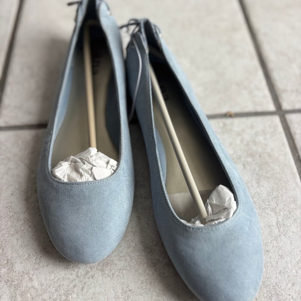 NWT A.N.A Free Mark Blue Flats